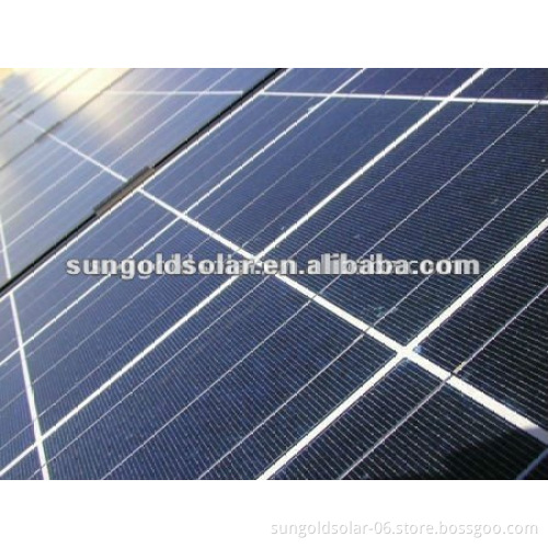 poly solar module 80w18v with cables for LED light